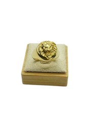 Men's Lion Head Ring 925