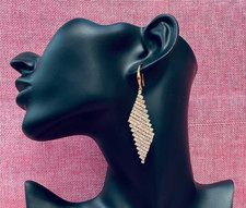 Orecchini Solo Strass Donna