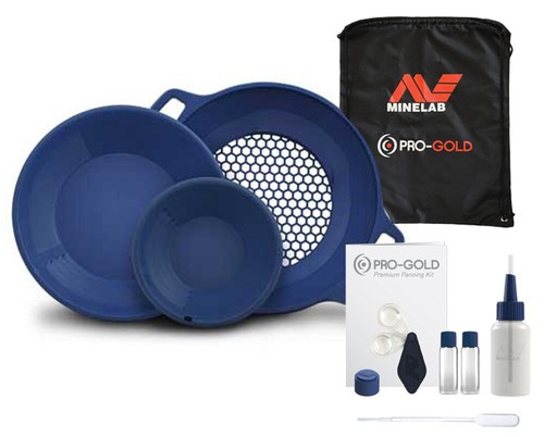 Set lavaggio oro - minelab, pro