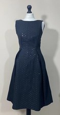 Black Polka Dot Dress Size 8