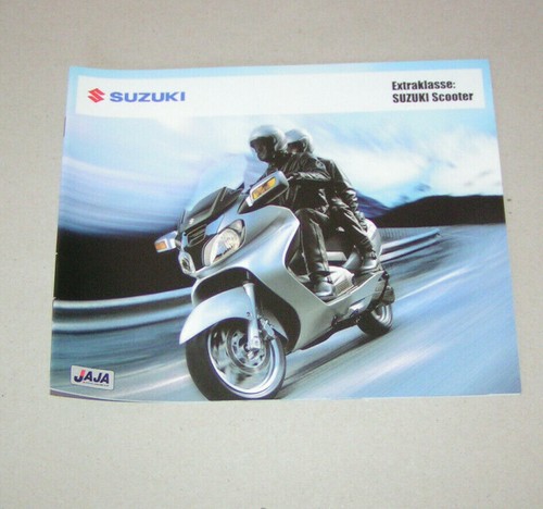 Broschura suzuki scooter - broschura,