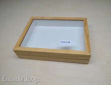 scatola entomologica legno CHIARA 19X26 plastazote entomologia cassetta insetti