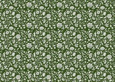 CARTA RESTAURO FIORATA VERDE -