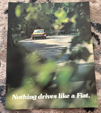 Fiat Cars For 1978 Brochure