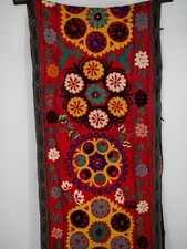 Uzbeko ricamo Suzani tessuto