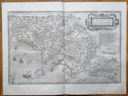 Ortelius cartolina originale