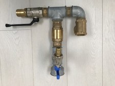 Pompa ad Ariete Idraulica, 1 pollice 1/4, ottone e acciaio, pezzi idraulica 