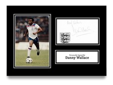 Danny Wallace foto firmata a