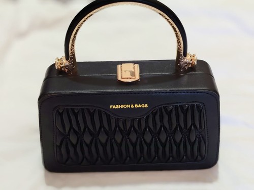 Borsa donna nera - , manico