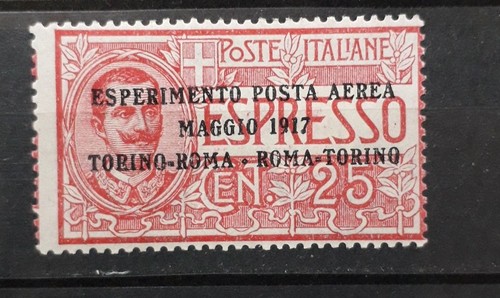 1917 regno francobollo aerea - 1917,
