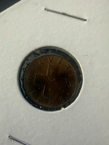 Moneta centesimi helvetia - centesimi,