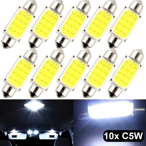10x lampadine siluro c5w - 41, mm
