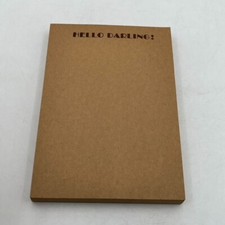 Blocco note Art Deco marrone