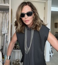 ZARA Trinny Gilet Grigio XS-S