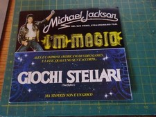 adesivo vintage sticker kleber michael jackson i'm magic e giochi stellari