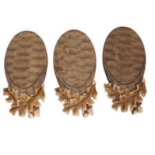 3 Pezzi Intagliato Piastre