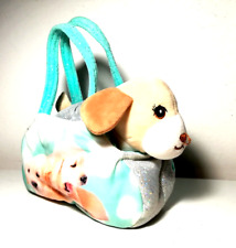 PUPAZZO CANE CON BORSETTA MISURE IN FOTO GIOCATTOLO GIOCHI