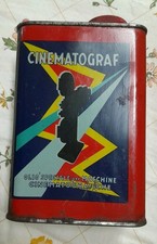 Latta Olio per macchine Cinematografiche Cinemeccanica Milano anni 50 circa