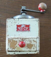 VECCHIO MACINA CAFFÈ MANUALE IN LEGNO MARCA B - G   [SM-C]