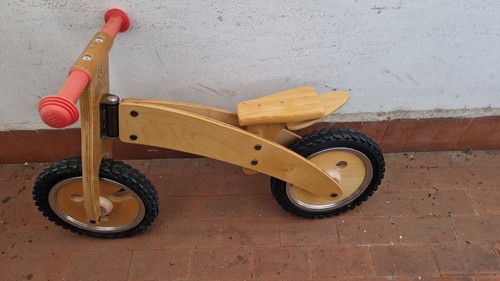 Bicicletta legno senza - in,