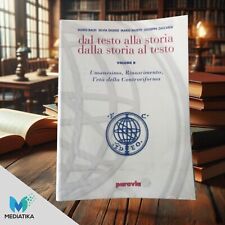 DAL TESTO ALLA STORIA DALLA STORIA AL TESTO - VOL B - PARAVIA 1998