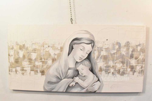 Quadro rilievo bianco - in,