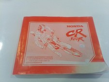 Honda CR 500 r 96 libretto uso manutenzione 66mac630