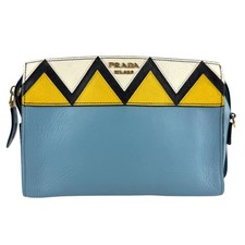 Borsa a tracolla Prada blu