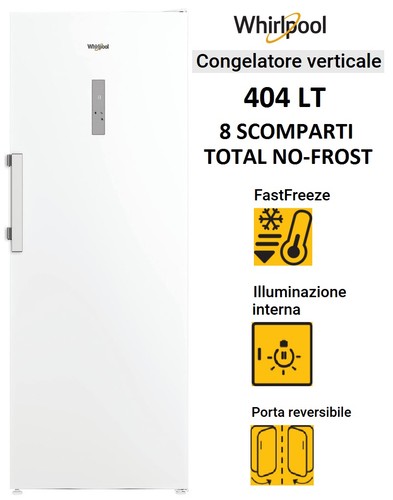 Congelatore verticale - congelatore, 8