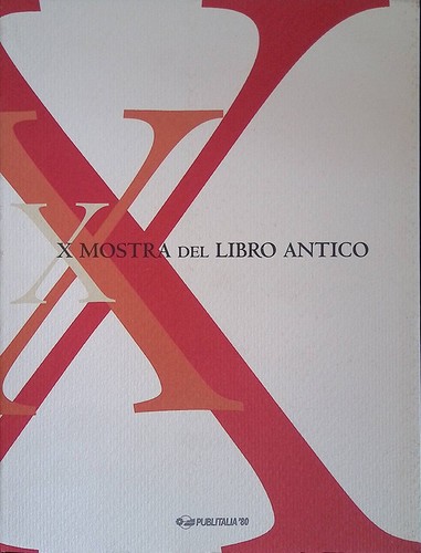 Mostra del libro antico - x,