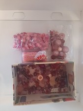 Grande Lotto OLTRE 1 KG Perle Perline Per Bijoux + Scatola Organizer 