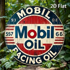 Mobil oil racing aluminum for