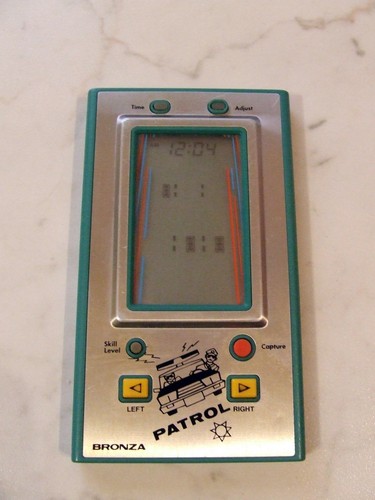 Raro bronza handheld game - raro!,