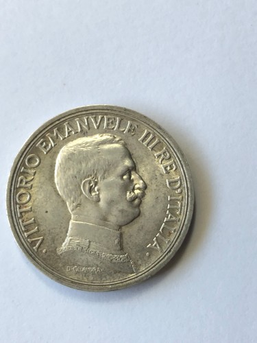 Lire 1914 quadriga - 1914, regno