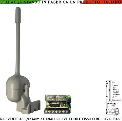 Ricevitore universale - ricevitore, f