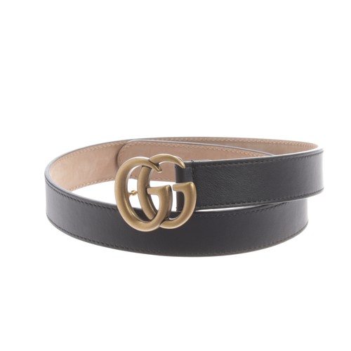 Cintura gucci nera ottima - cintura, l