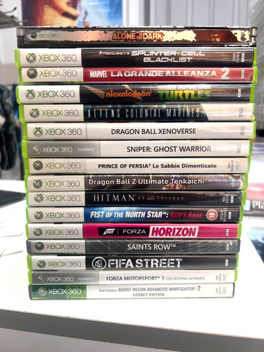 Lotto giochi xbox 360 - 16,