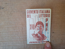 TESSERA PARTITO NAZIONALE
