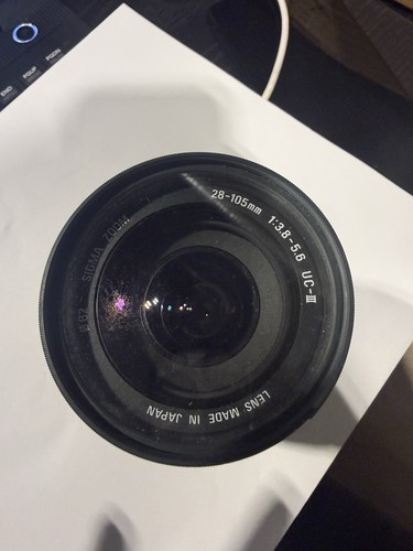 Sigma zoom 105mm 5 - sigma, 28-105mm