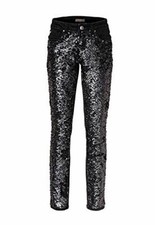 Jeans con paillettes donna di