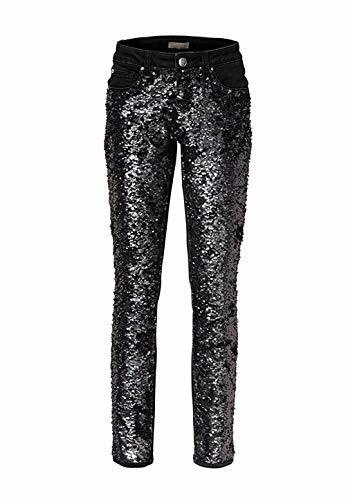 Jeans con paillettes - , di