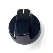 Manopola cucina Lofra piano foro mm.6 nera diametro esterno mm.30 - 1 pezzo