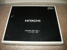 BOXED HITACHI KARAOKE MKU-1 FOR HI SATURN JAP IMPORT!LIKE NEW CONDITION!