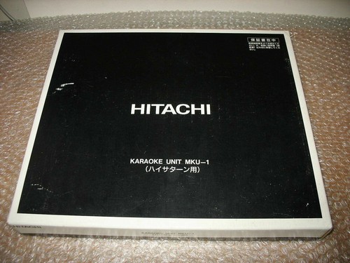 Boxed hitachi karaoke - boxed,