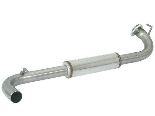 Posteriore inox con terminale