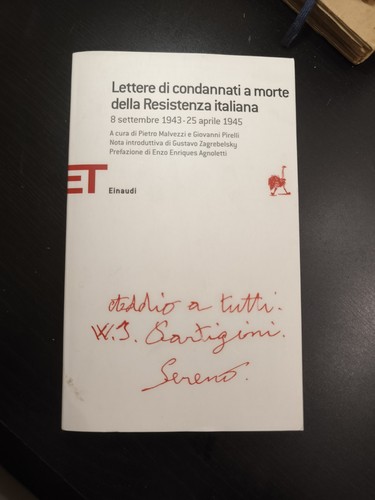 Lettere condannati morte - lettere, di