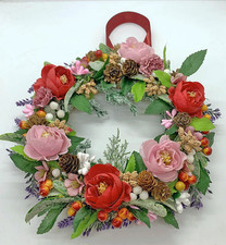 Ghirlanda   fiori da parete 8