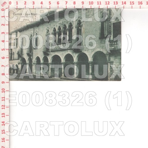 E8326 vicenza citta 1916 casa - citta,