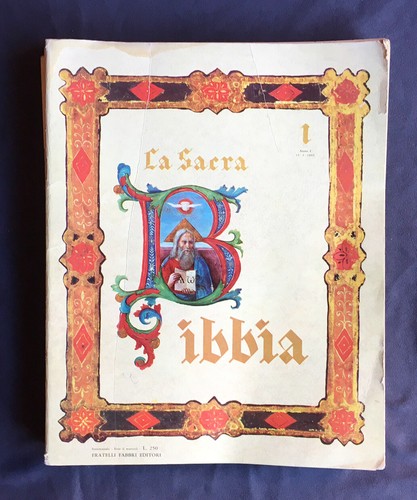 Sacra bibbia fabbri editori - sacra,