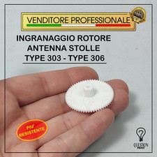 RICAMBIO INGRANAGGIO PER ROTORE ANTENNA MODELLO STOLLE TYPE 303 - TYPE 306